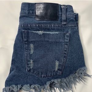 One Teaspoon Denim Shorts